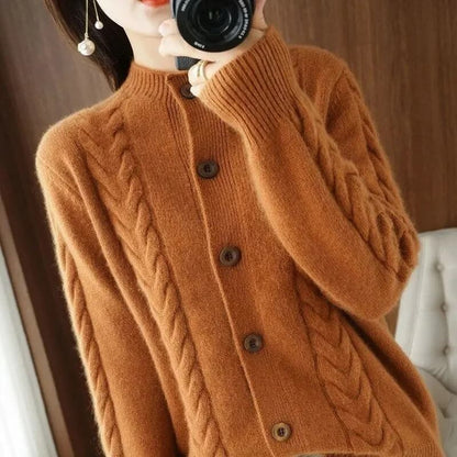 Charlotte Cable Cardigan