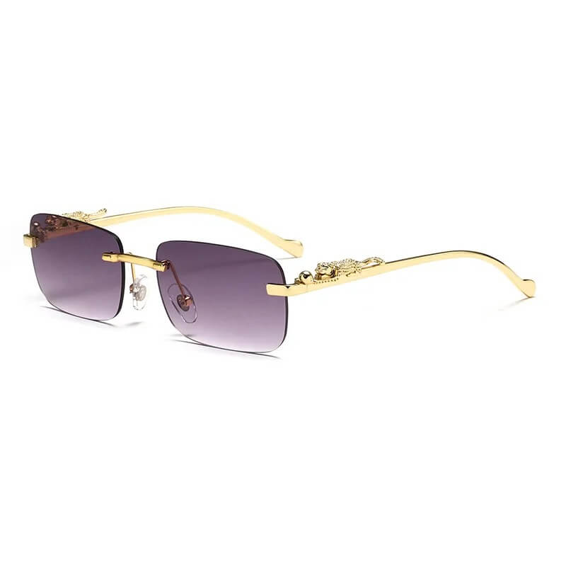 Panther Rimless Sunglasses