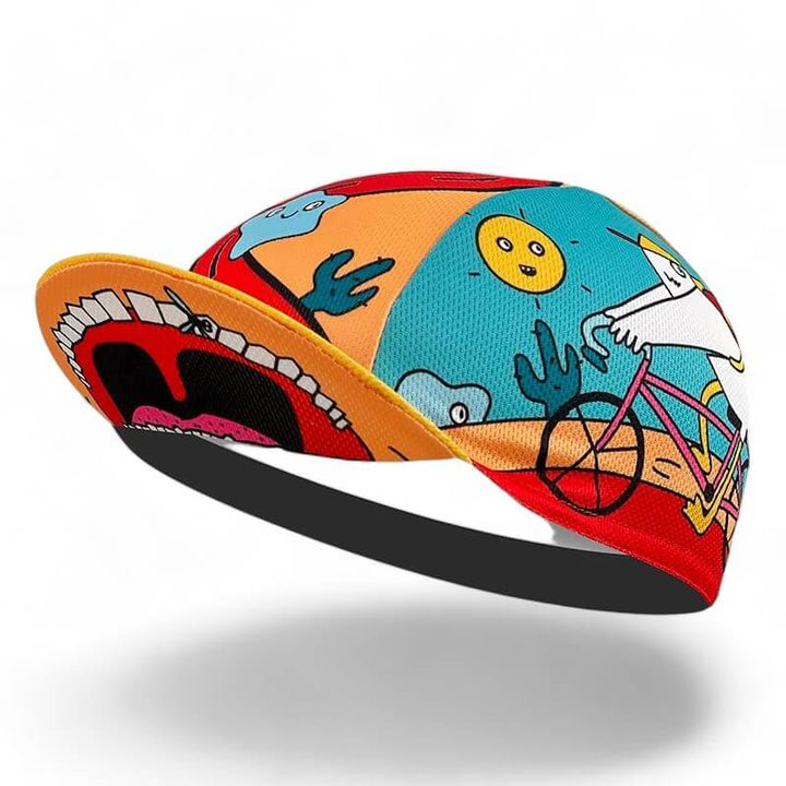 Whimsy Wheels Cycling Caps