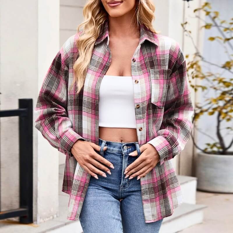 Brooks Plaid Button-Up Shirt