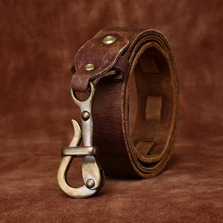 Hookster Leather Belt