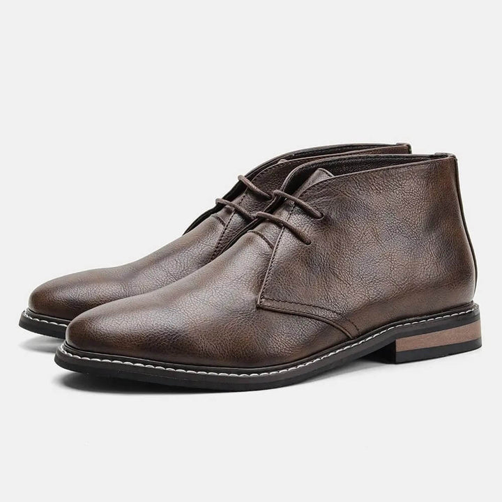 The Shelby Leather Boots