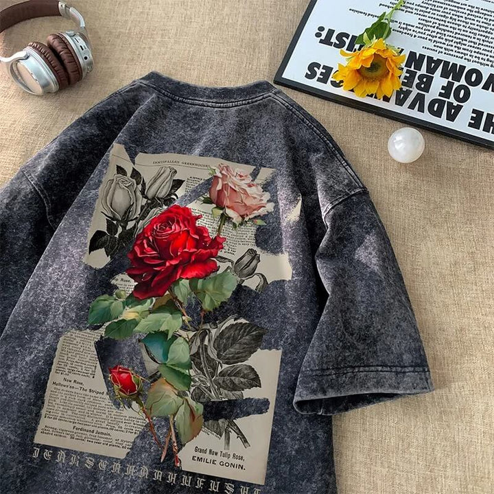 Rebellious Rose Tee