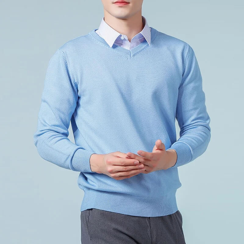 Roger V-Neck Knitted Sweater