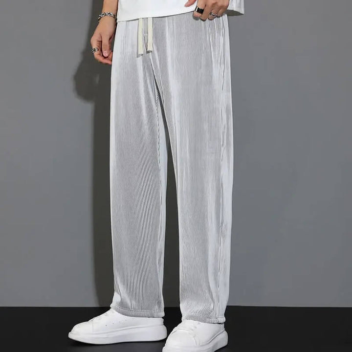 Wavy Ice Silk Sweats