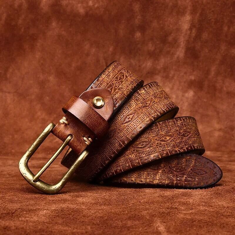 Savanna Spirit Leather Belt