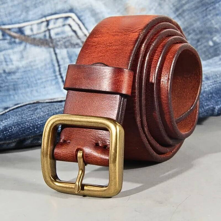 Square Legacy Leather Belt