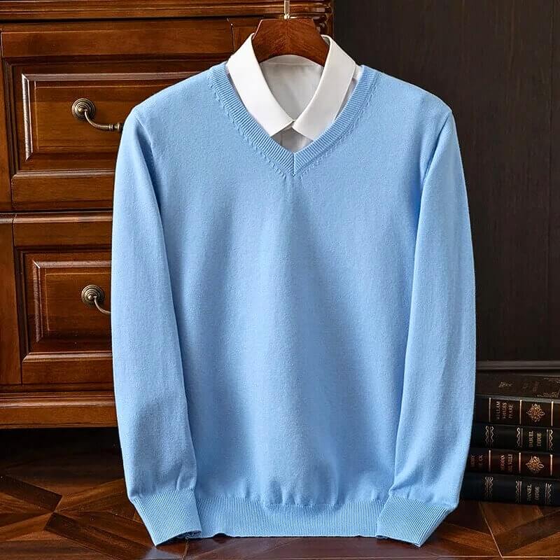 Roger V-Neck Knitted Sweater