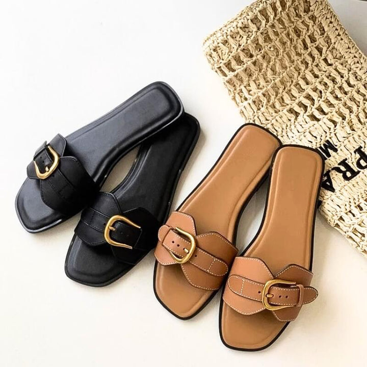 Heather Slide Sandal