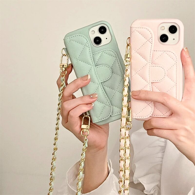 Geo Glam Crossbody iPhone Case