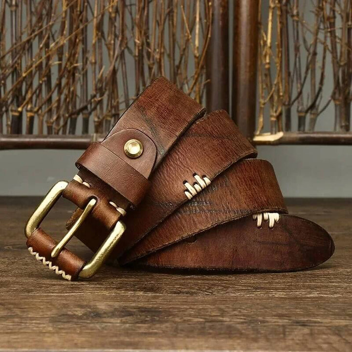 Copperhead Leather Belt