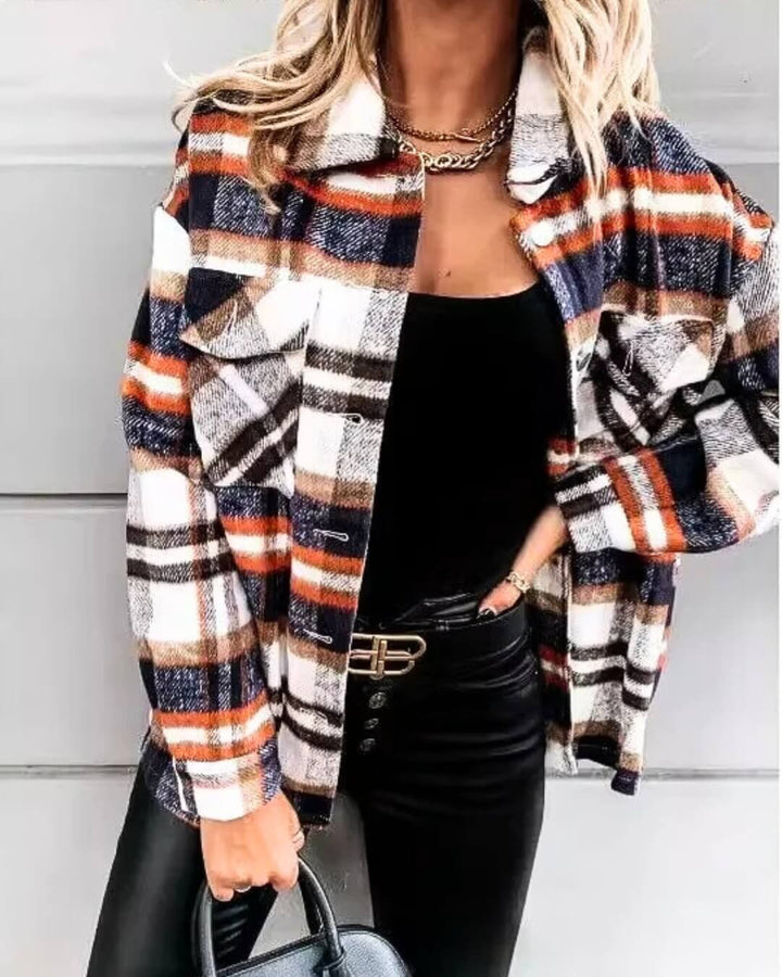 Rhea Plaid Flannel Shirt