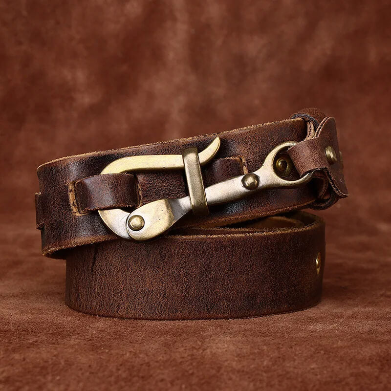 Hookster Leather Belt