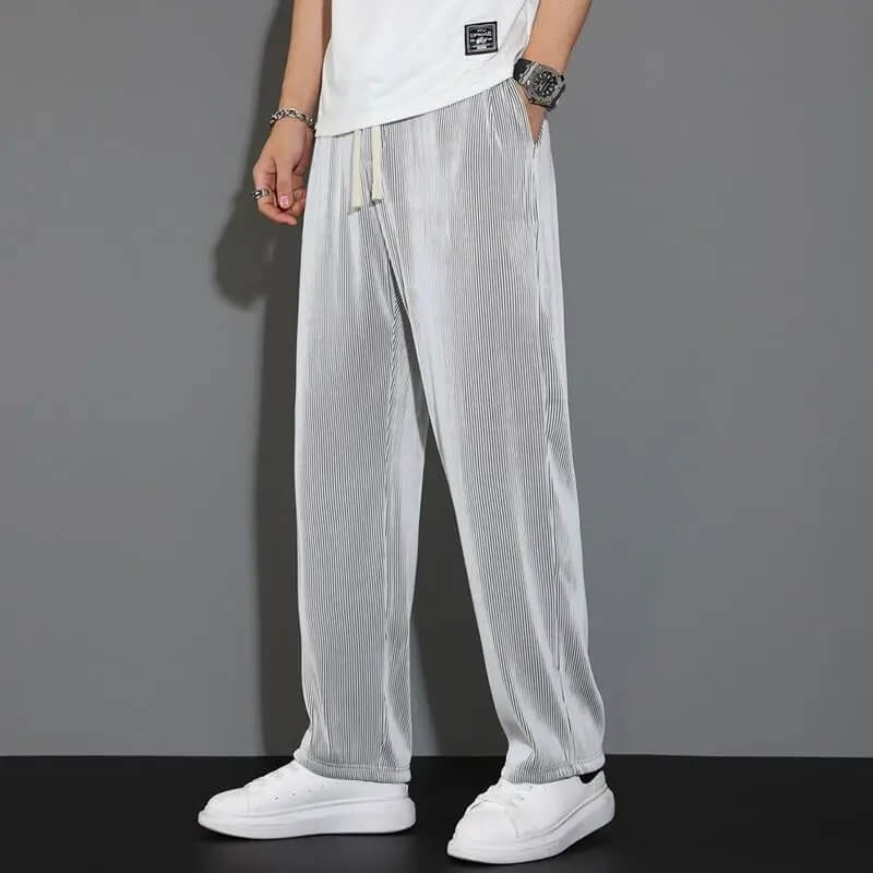 Wavy Ice Silk Sweats