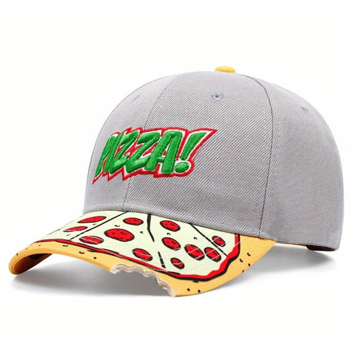 Pizza Fan Embroidered Cap