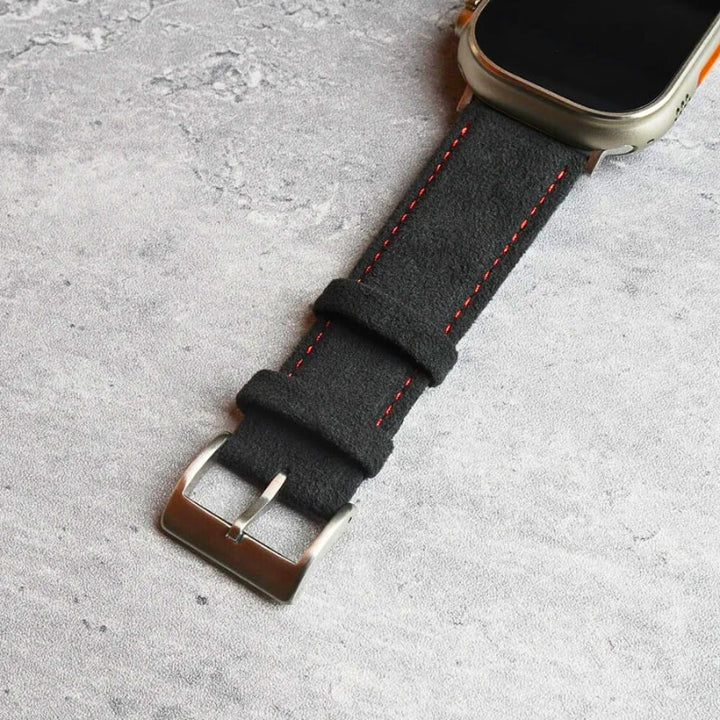 Enzo Bianchi Alcantara Apple Watch Band