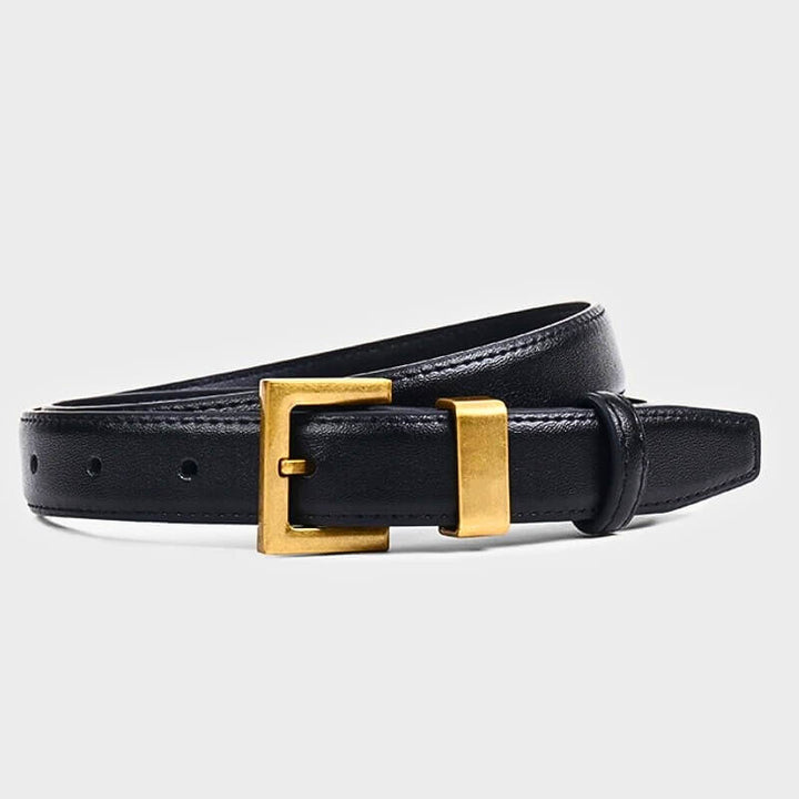 Chiara Square Leather Belt