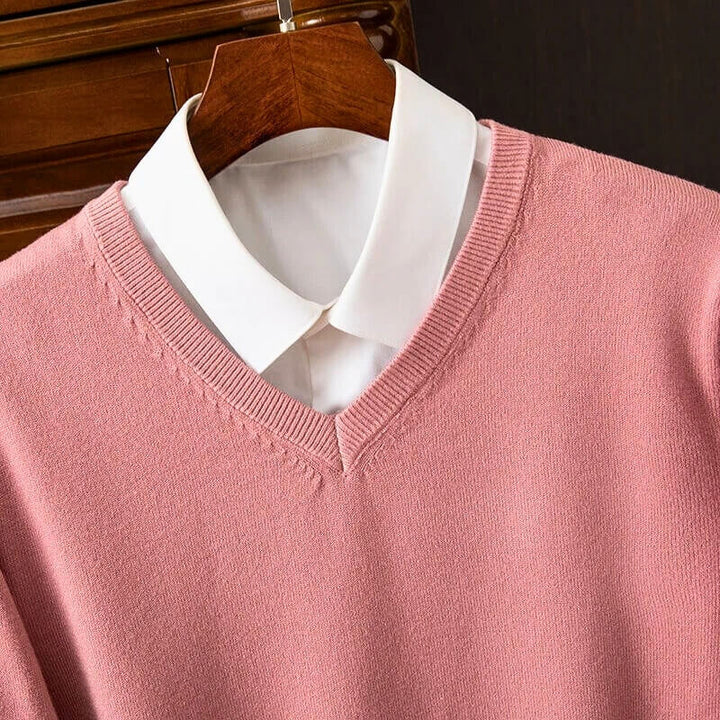 Roger V-Neck Knitted Sweater