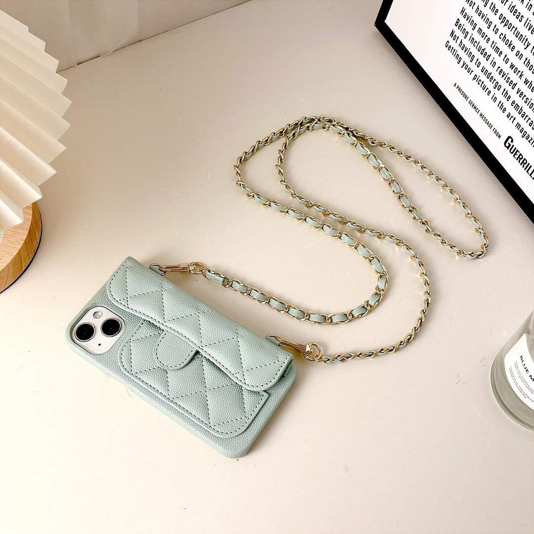 Geo Glam Crossbody iPhone Case