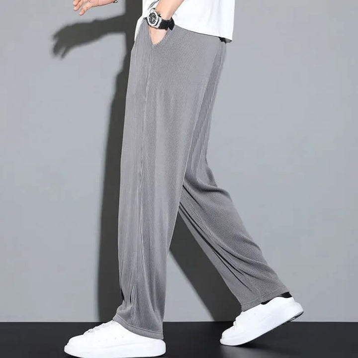 Wavy Ice Silk Sweats