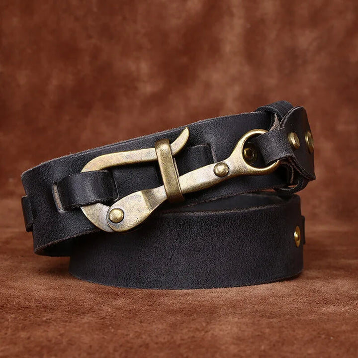 Hookster Leather Belt