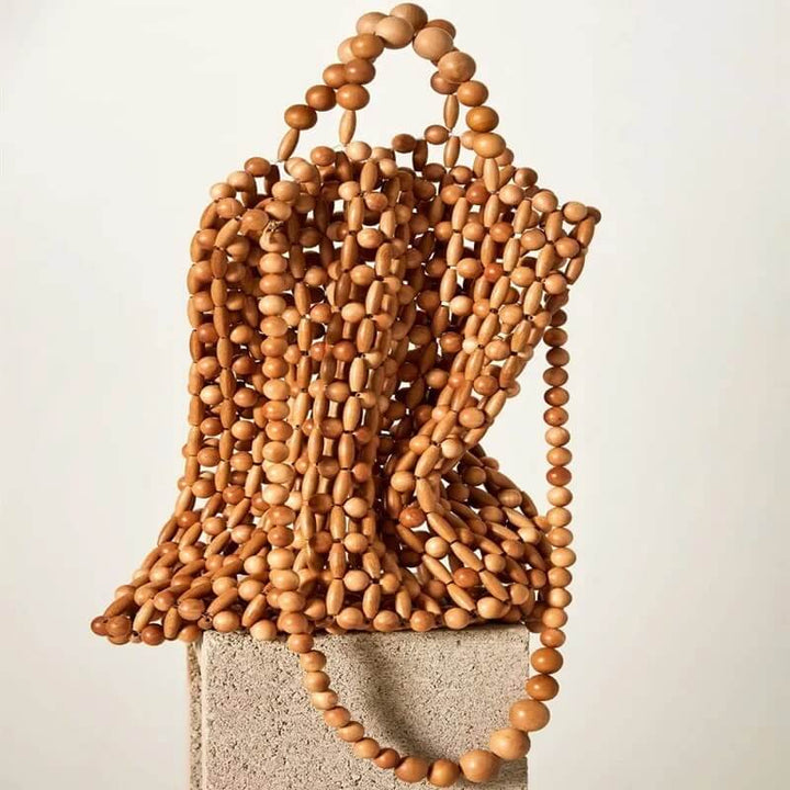 Riley Wooden Beads Tote