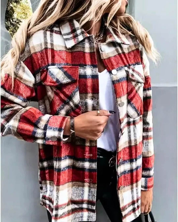 Rhea Plaid Flannel Shirt