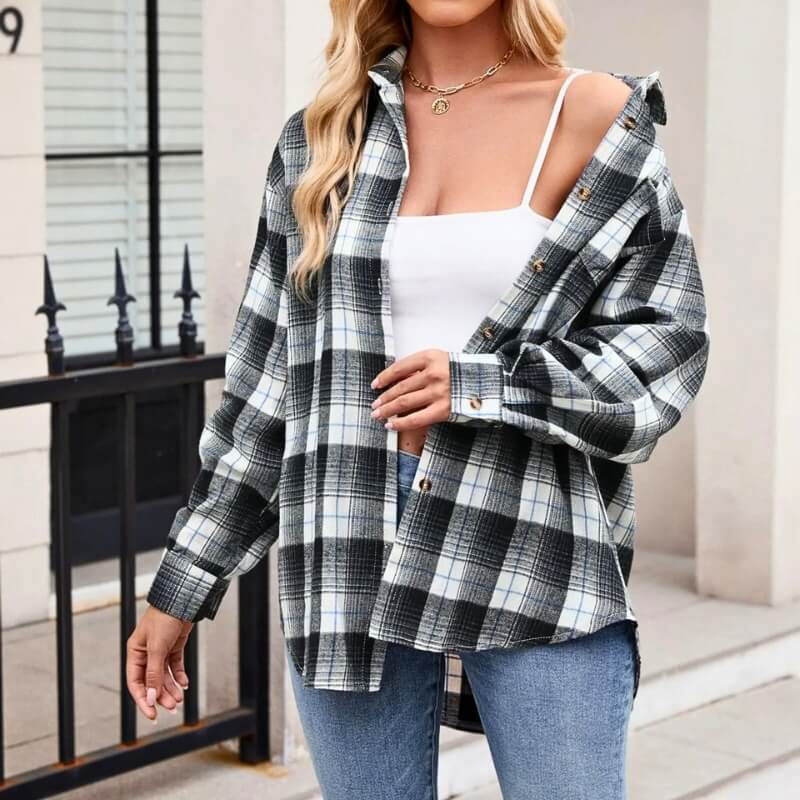 Brooks Plaid Button-Up Shirt