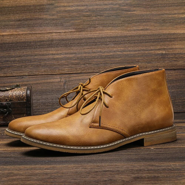 The Shelby Leather Boots