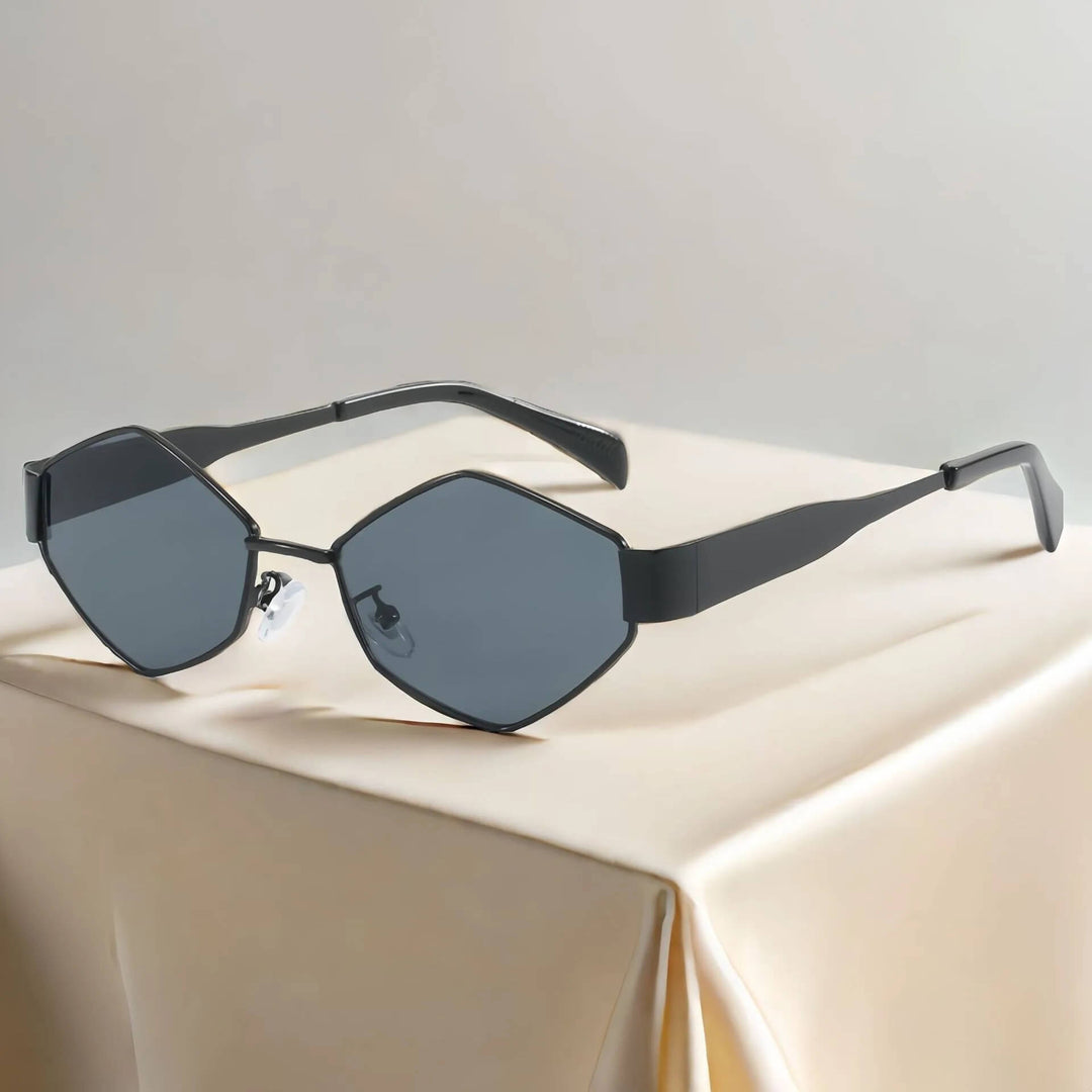 Honeycomb Metal Sunglasses