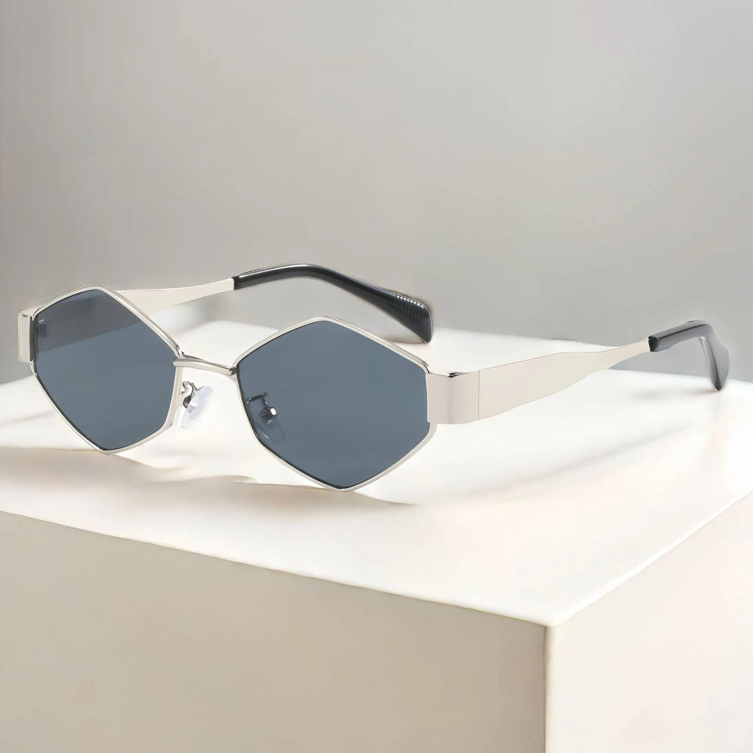 Honeycomb Metal Sunglasses