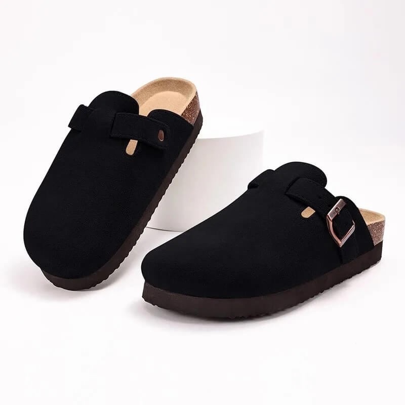 Mirella Suede Clogs