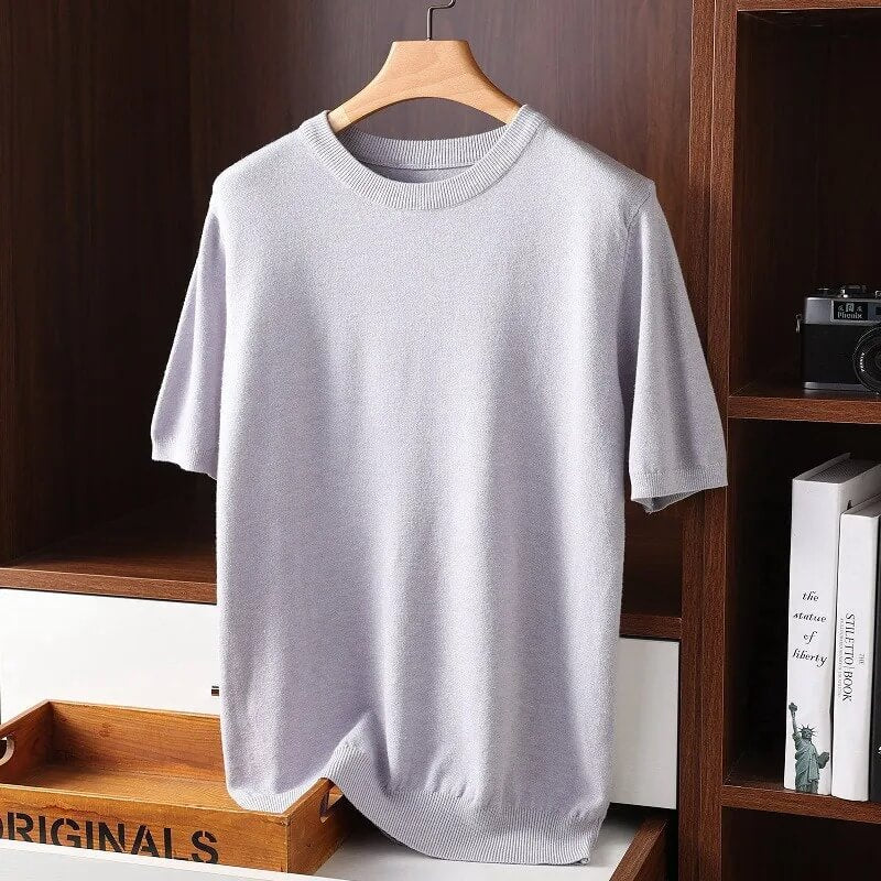 Cashmere Crew Tee