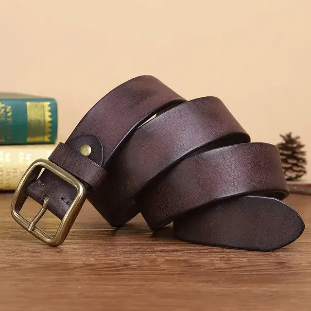 Square Legacy Leather Belt