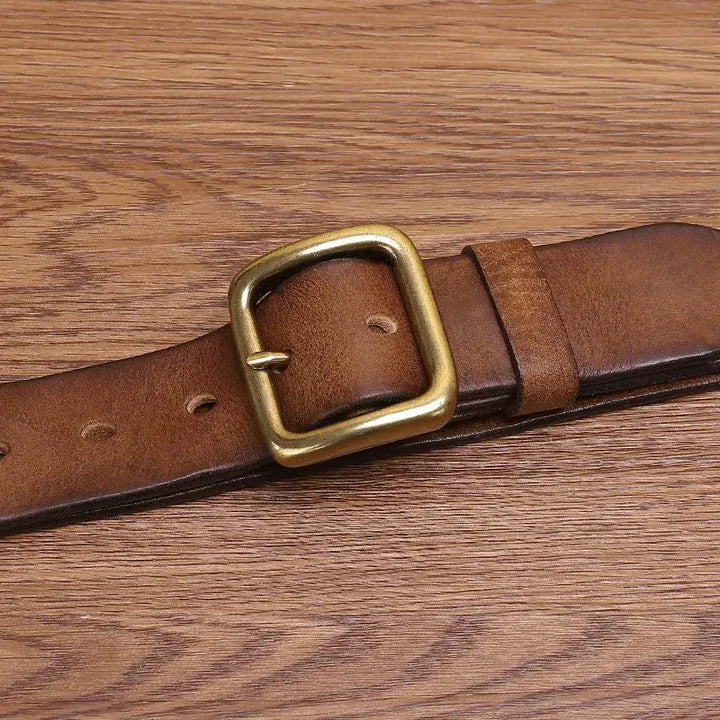 Square Legacy Leather Belt