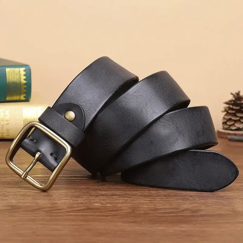 Square Legacy Leather Belt