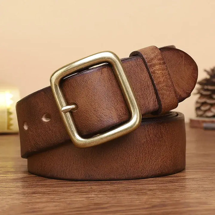 Square Legacy Leather Belt