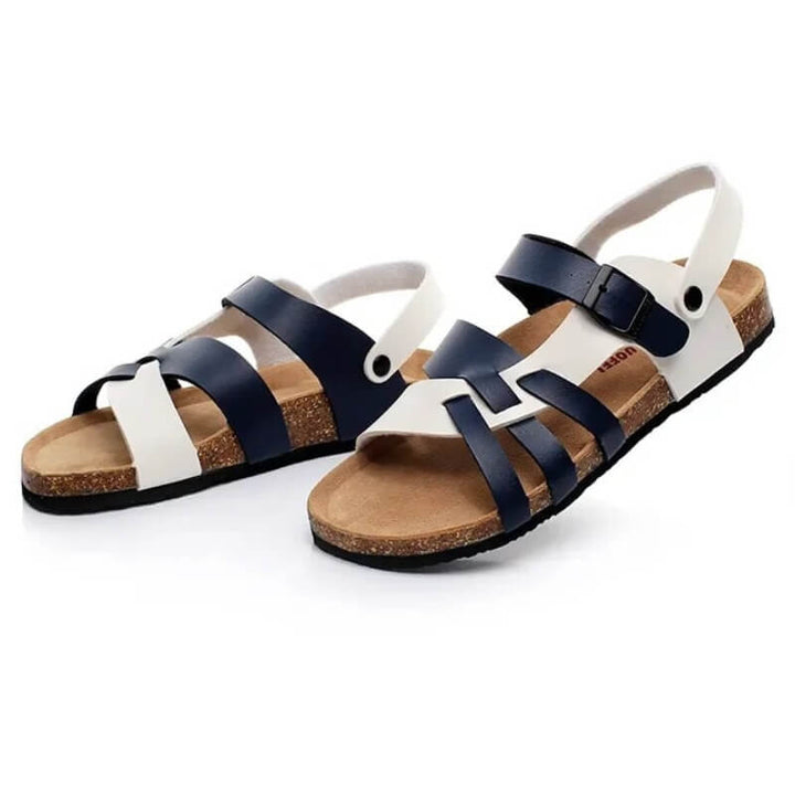 Spartacus Ankle-Strap Sandals