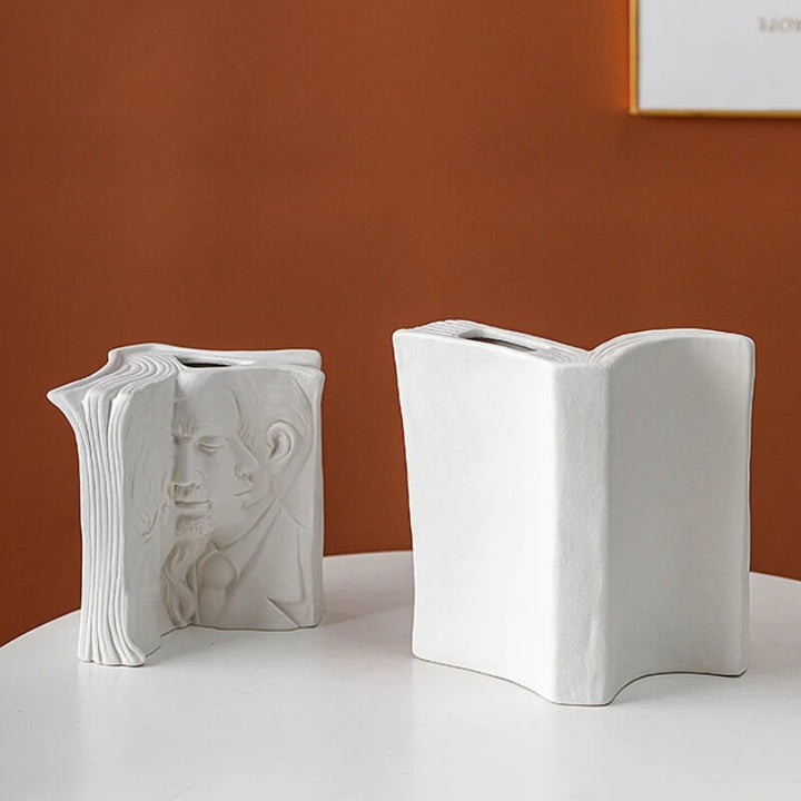 Ceramic Chronicles — Open Book Vase Collection