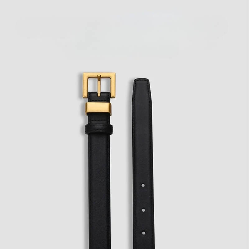 Chiara Square Leather Belt