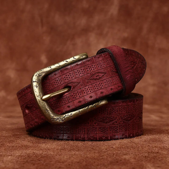 Savanna Spirit Leather Belt