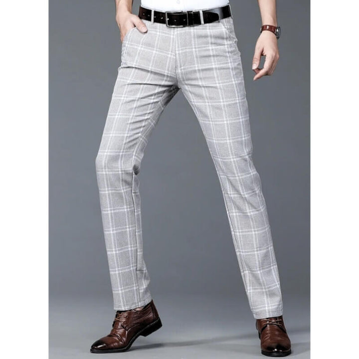 Don Draper Plaid Trousers