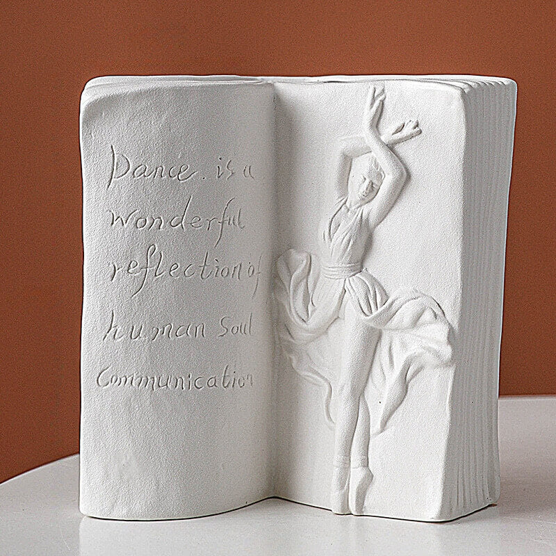 Ceramic Chronicles — Open Book Vase Collection