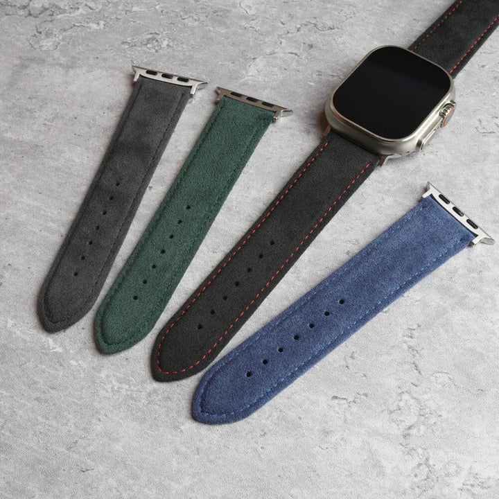 Enzo Bianchi Alcantara Apple Watch Band