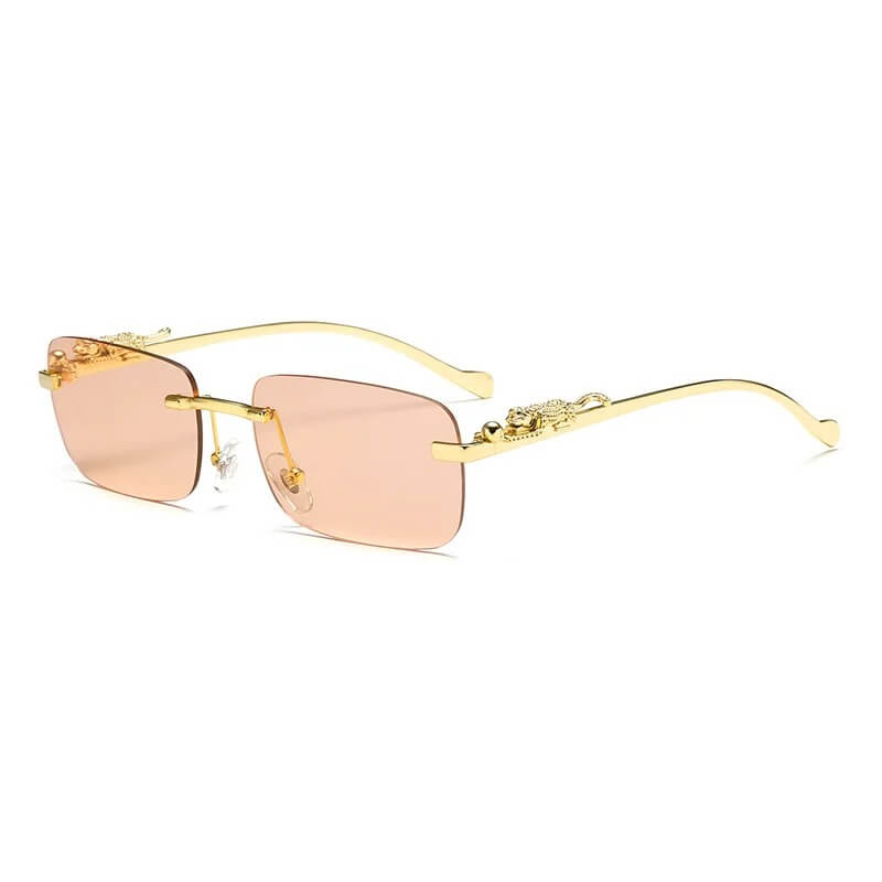 Panther Rimless Sunglasses