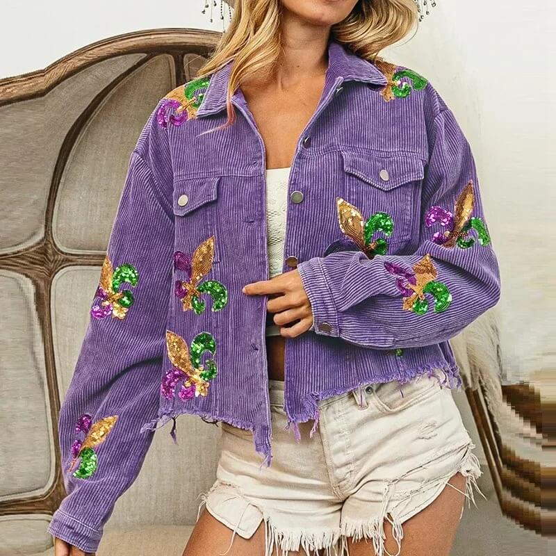 The Mardi Gras Corduroy Jacket