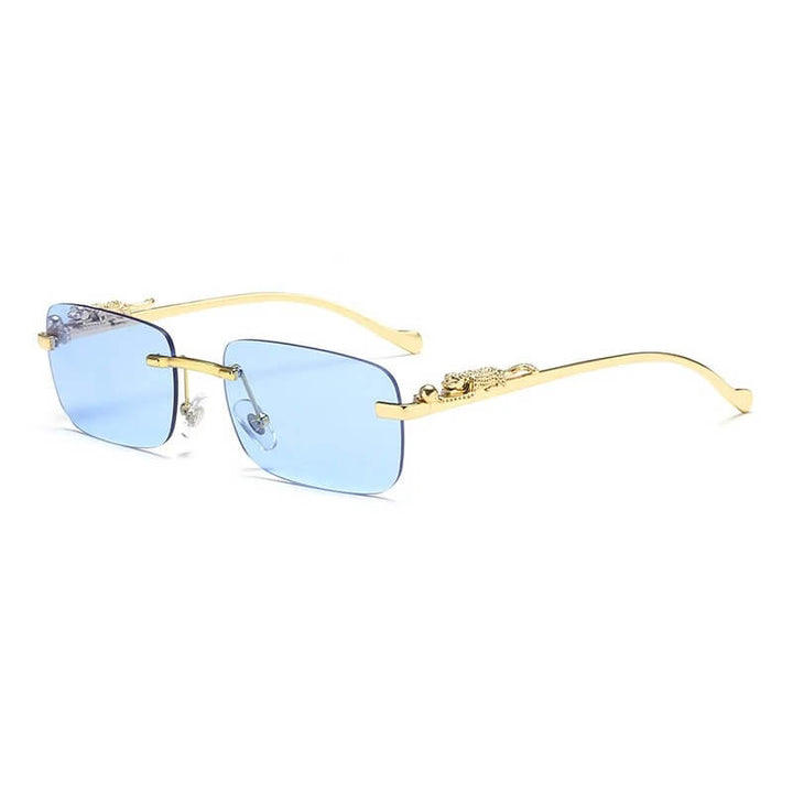 Panther Rimless Sunglasses