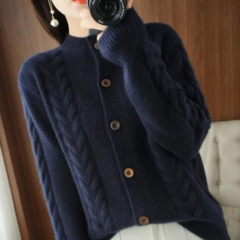 Charlotte Cable Cardigan