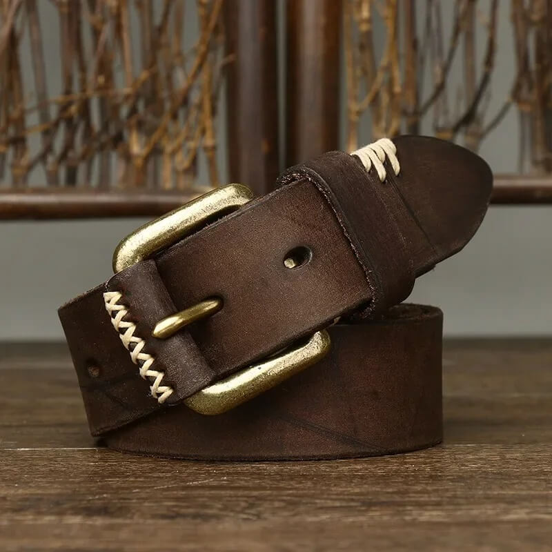 Copperhead Leather Belt