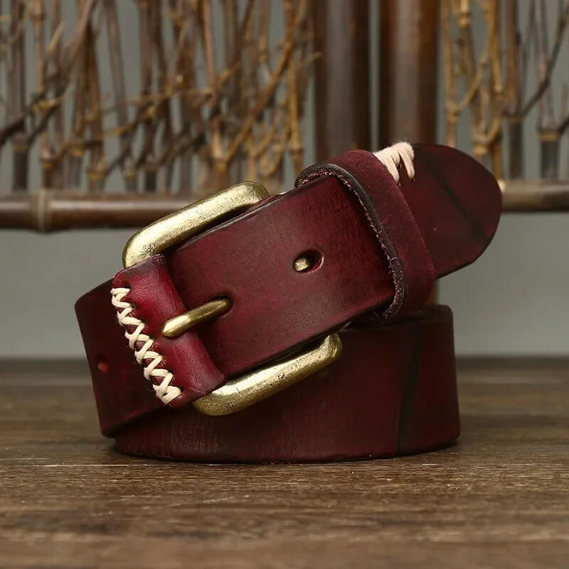 Copperhead Leather Belt